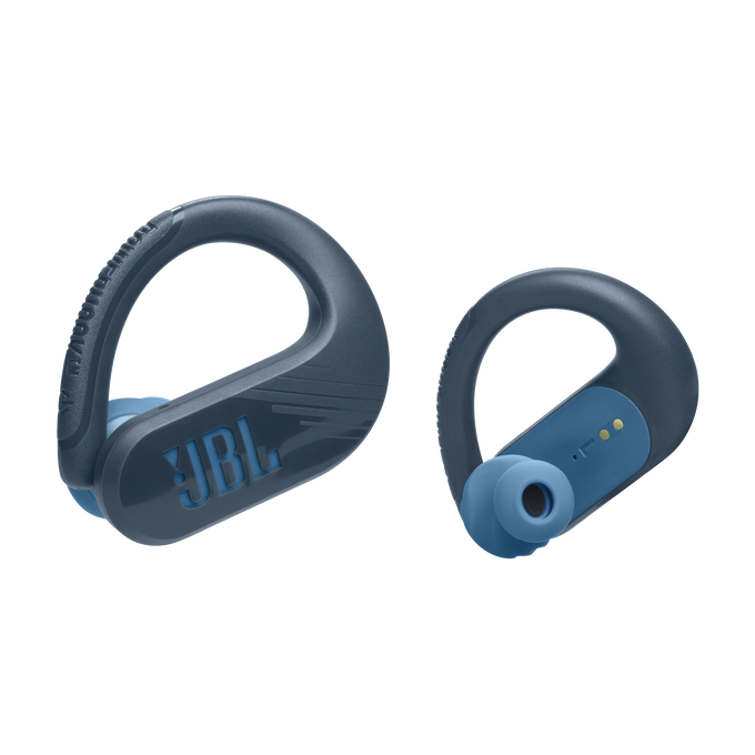 JBL Endurance Peak 3 - Blue - Dust and water proof True Wireless active earbuds - Front image number null